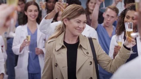 L Addio Di Meredith Grey Nel Promo Di Grey S Anatomy Ellen Pompeo