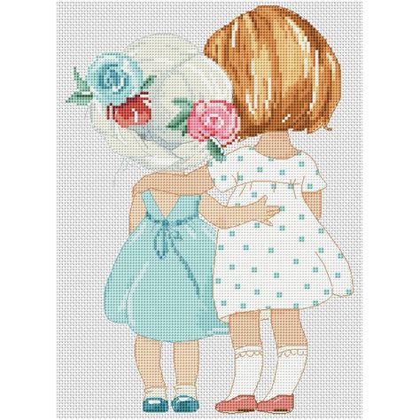 Girlfriends Cross Stitch Girls Cross Stitch Cross Stitch P Inspire