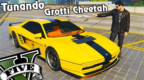 GTA V ONLINE TUNANDO O NOVO CARRO GROTTI CLASSIC CHEETAH YouTube