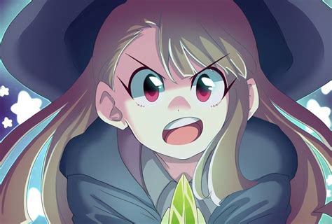 Angry anime girl, atsuko kagari wallpaper Little Wich Academia, My ...