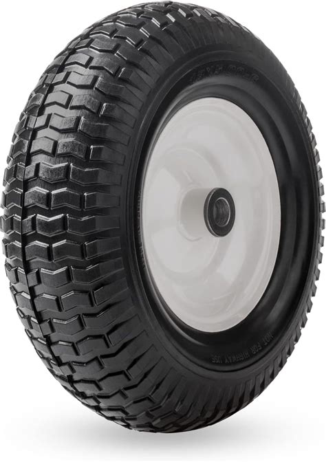 Jinleader 13 500 6 Flat Free Solid Polyurethane Tire And