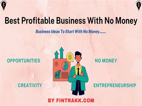 Best 10 Profitable Business To Start With No Money Fintrakk