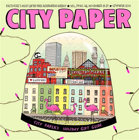 Baltimore City Paper: Holiday Gift Guide on SCAD Portfolios