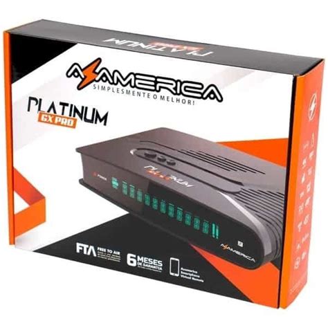 Receptor Azamerica Platinum Gx Pro K Ultra Hd Wi Fi Acm Portosat