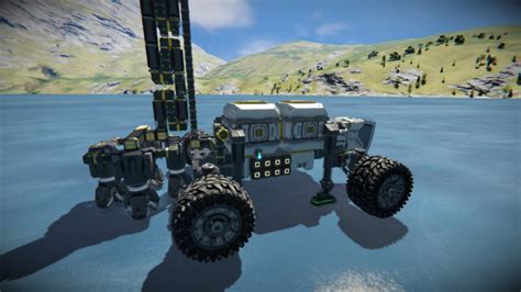 Space Engineers Drill Rig Rover V Blueprint Rover Small Grid Safe