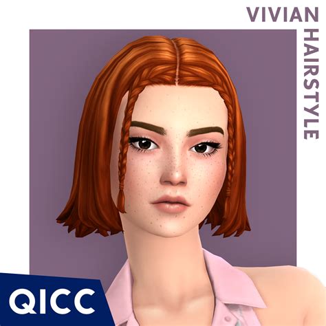 Qicc Vivian Hair Screenshots The Sims Create A Sim Curseforge