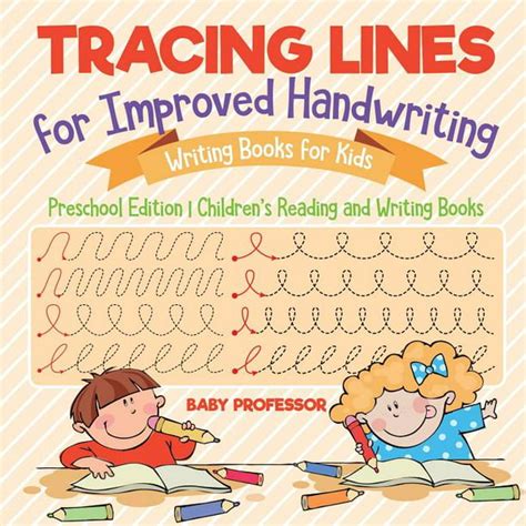 Tracing Lines for Improved Handwriting - Writing Books for Kids ...