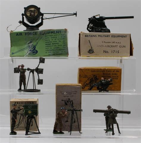 Britains Equipment Lot Boxed And Unboxed Auction