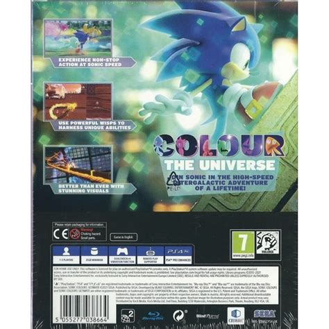 Sonic Colours Ultimate PS4 Game