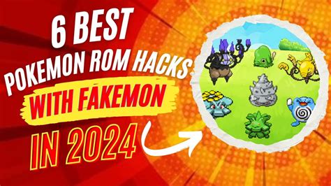 6 Best Pokemon Rom Hacks With Fakemon In 2024 💯⭐ Pokemon Fakemon