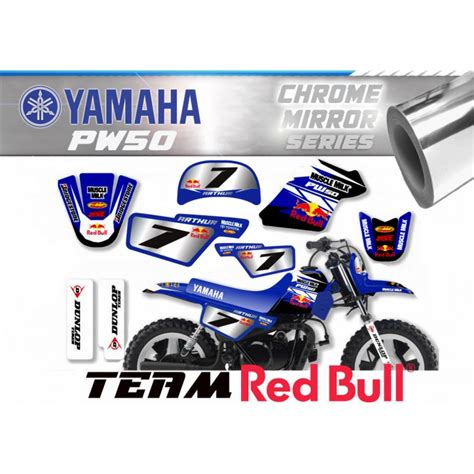 Decografix Vous Propose Un KIT DECO YAMAHA Motocross Enfant PW50 Red