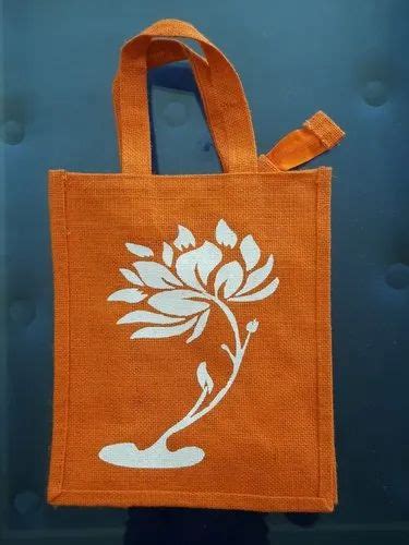 Printed Jute Bags Size Dimension Small And Medium At Rs 120 Piece In