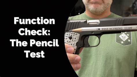 The Pencil Trick Youtube