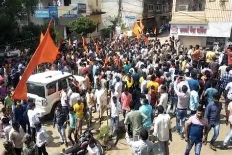 Bjp Protests Congress Govts ‘dadagiri After Communal Violence Hits