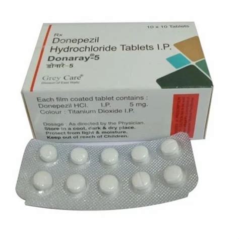 Donepezil Hydrochloride Tablets Mg At Rs Stripe In Nagpur