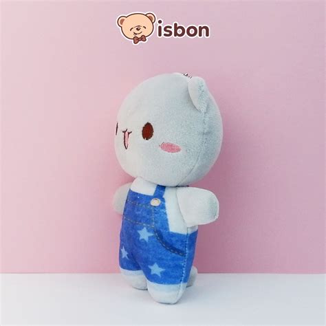 Istana Boneka Hewan Kucing Cute Fortune Mini Lucu Gantungan Kunci Mini