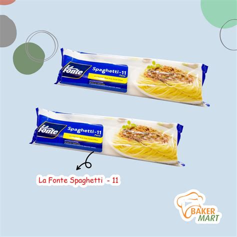 Jual La Fonte Spaghetti 500gr Shopee Indonesia