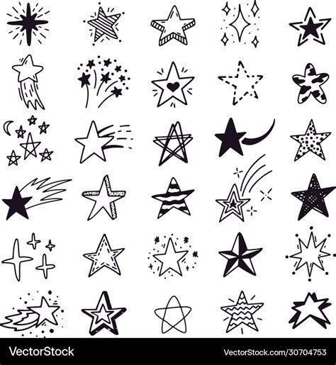 Aesthetic Star Drawings