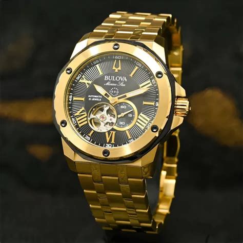 Rel Gio Bulova Masculino Autom Tico A Marine Star