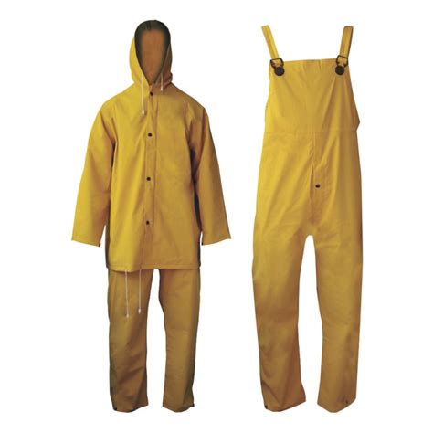 Traje De Agua Impermeable Jardinera Chaqueta Color Amarillo Dora Store