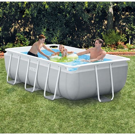 Piscine Tubulaire Intex Ronde Prism Frame X H M