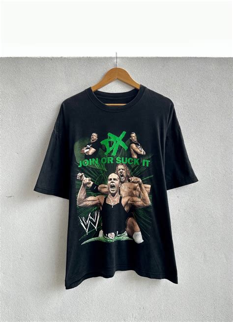 Wwe D Generation X Dx Bootleg Tee Men S Fashion Tops Sets Tshirts