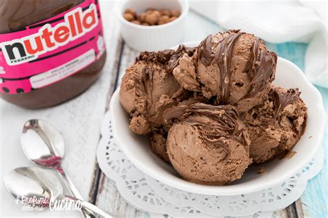 Gelato Alla Nutella Senza Gelatiera I Profumi Della Mia Cucina