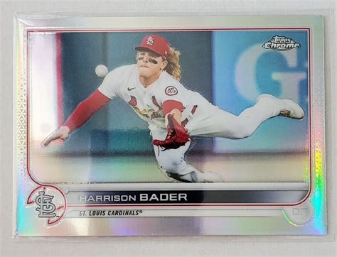 Topps Chrome Harrison Bader Refractor Ebay