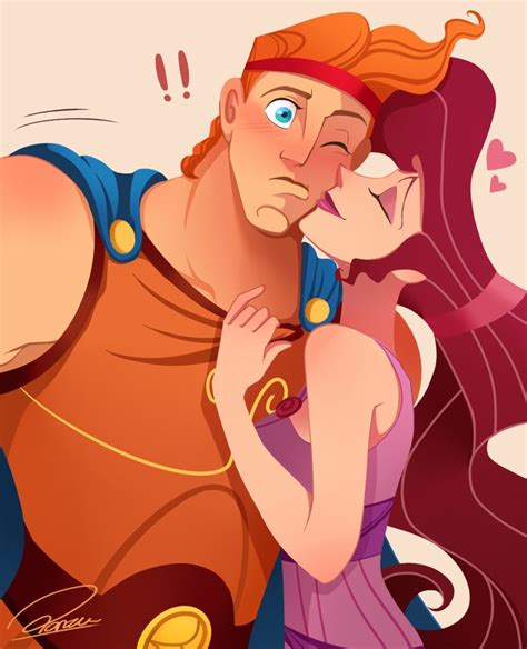 Hercules And Meg By Ponzuxponzu On Deviantart Disney Hercules Disney