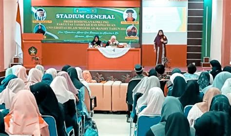 Prodi BK UIN Ar Raniry Gelar Stadium General Optimalisasi Guru Di Era