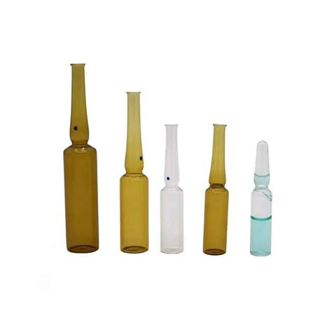 1ml 2ml 3ml Empty Glass Serum Infusion Amber Ampoules For Pharmaceutical Packaging China Glass