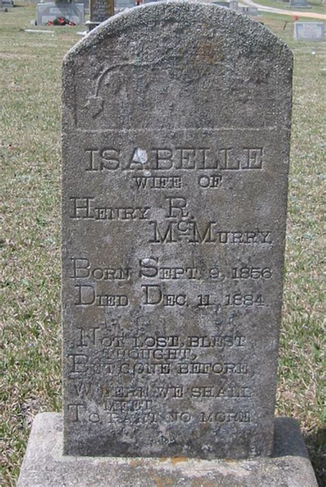 Margaret Isabelle Linton Mcmurry Find A Grave Memorial