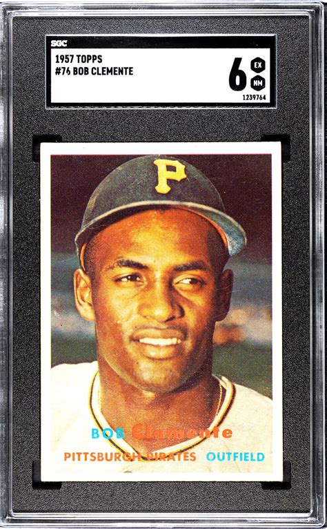 Topps Roberto Clemente Sgc Ebay