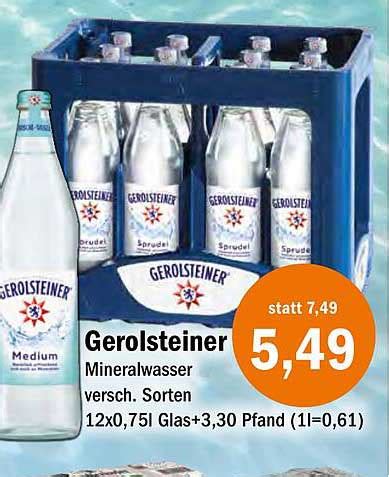 Gerolsteiner Mineralwasser Angebot Bei Aktiv Irma 1Prospekte De