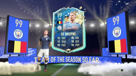 I Packed Totssf Kevin De Bruyne Fifa Ultimate Team Elite Fut