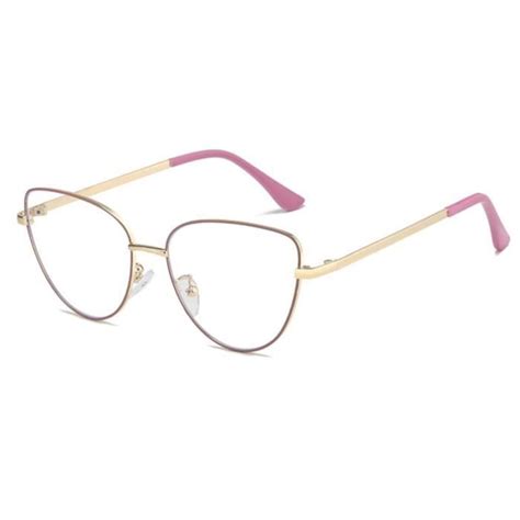 Myopia 2 75 Clean en or violet ChimSexy Lunettes de myopie œil de