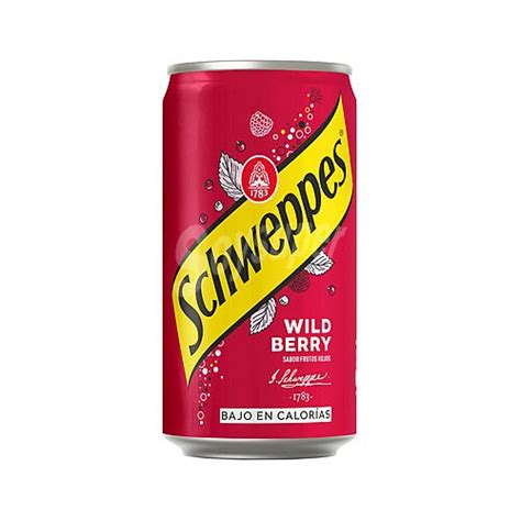 Schweppes Schweppes Wild Berry Refresco Sabor A Frutos Rojos En Lata