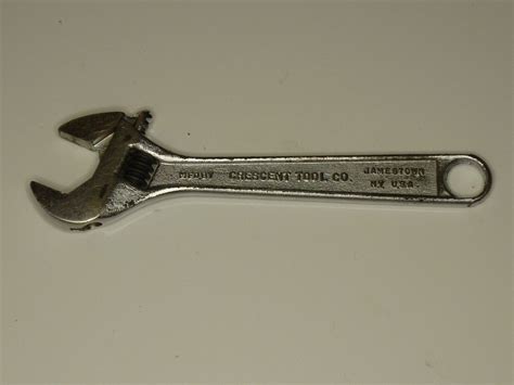 Crescent Tool Co 6 Adjustable Wrench Forged Alloy Made In Jamestown