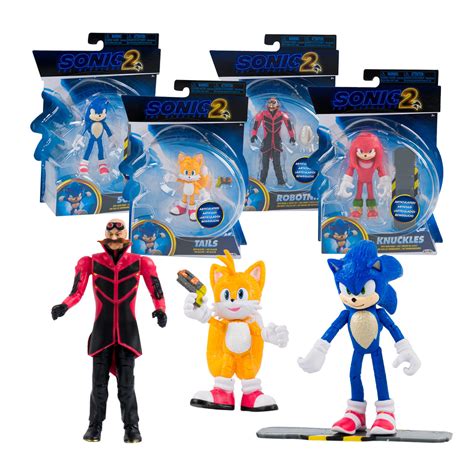 Wholesale Sonic 2 Movie Figurine 4 Assortments Multicolor