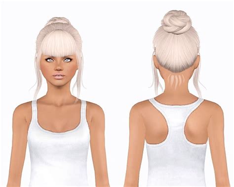 Alesso S Part Hairstyles Retextured By Plumblobs Sims Hairs