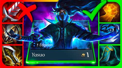 STOP Build YASUO WRONG TFT Set 10 Guide YouTube