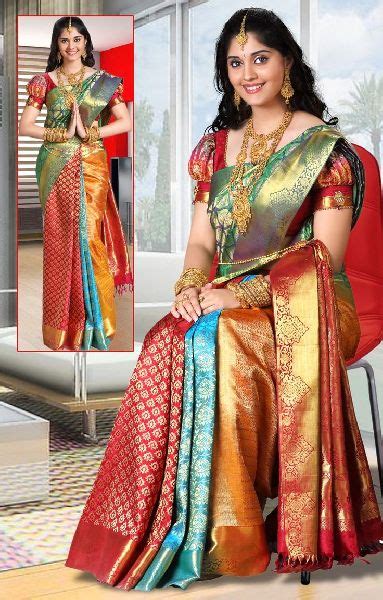 Kanchipuram Wedding Silk Sarees At Best Price In Kanchipuram Id 3439519