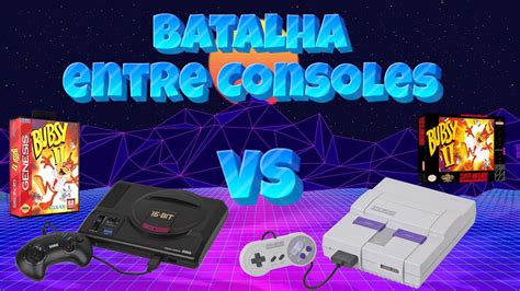 Batalha Entre Consoles Bubsy Comparando As Vers Es De Mega Drive E