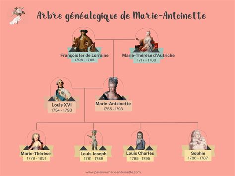 G N Alogie De Marie Antoinette Son Arbre Ses Descendants