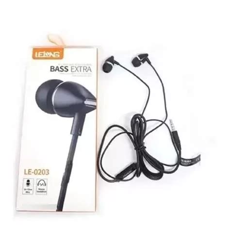 Fone De Ouvido Microfone Lelong Bass Extra Le Parcelamento