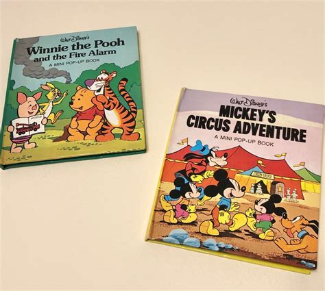 Two Vintage Disney Pop up Books - Etsy