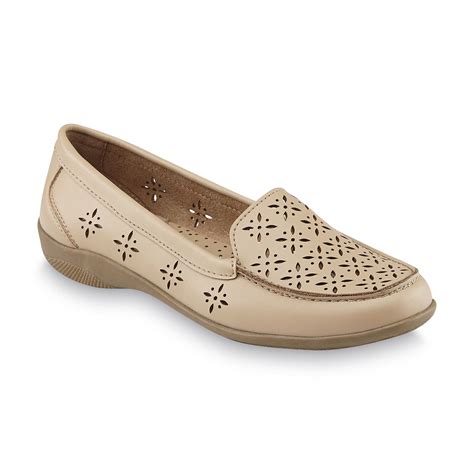 Basic Editions Womens Haisa Taupe Loafer