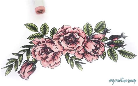 Copic Markers Beginner S Tutorial Coloring Flowers Copic Copic Markers Copic Marker Color