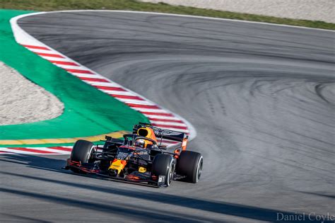 Max Verstappen in the (now race-winning) RB16, Barcelona : r/formula1