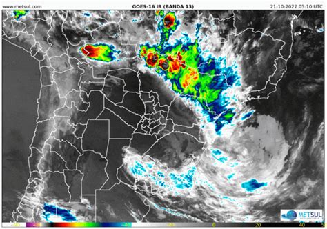 Ciclone Se Forma Sobre O Rs Saiba O Que Esperar Desta Instabilidade